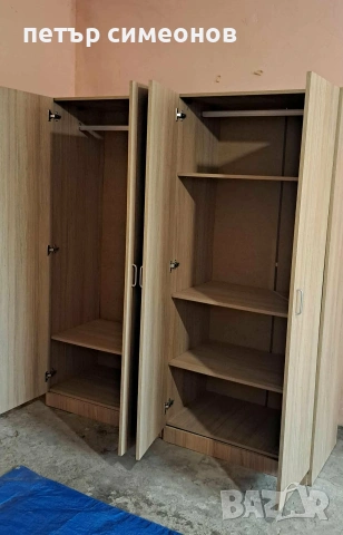 четирикрилен гардероб , снимка 3 - Гардероби - 54388338