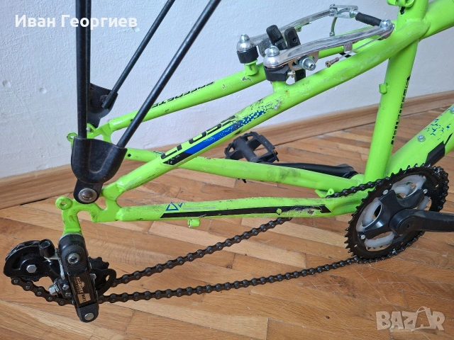 Cross Speedster 24" рамка вилка v-brake спирачки рамка за велосипед багажник за колело, снимка 5 - Части за велосипеди - 54738366