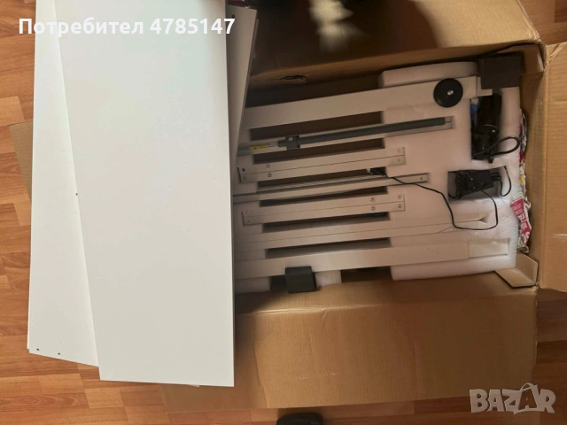 Електрическо регулируемо бюро - Agilestic 140см, снимка 2 - За дома - 54061646