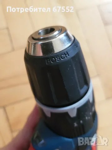 Ударен винтоверт с батерия Bosch GSB12V-15, снимка 5 - Винтоверти - 55435605