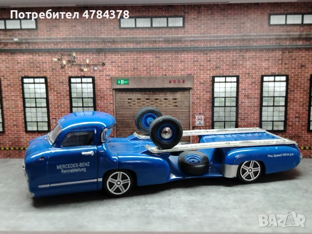 MERCEDES RENNABEILUNG Premium Classixxs 1:43, снимка 4 - Коли, камиони, мотори, писти - 54217756