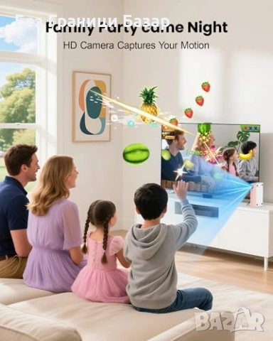Нова образователна игрова гейминг конзола с AR камера 28 игри HDMI за деца, снимка 2 - Образователни игри - 54317706