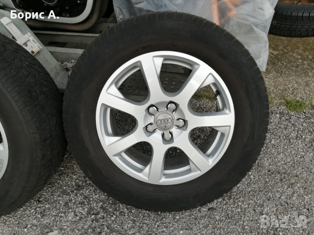 Оригинални лети джанти Audi /VW,Mercedes,Skoda,Seat/ 7J X 17 H2,ET 37,CB 66,6mm,5x112mm, снимка 2 - Гуми и джанти - 54432597