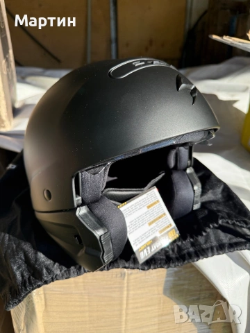 Чисто нова каска Scorpion Exo-Combat Evo Solid черен мат, размер XS, тегло: 1250 гр., снимка 2 - Аксесоари и консумативи - 54944608
