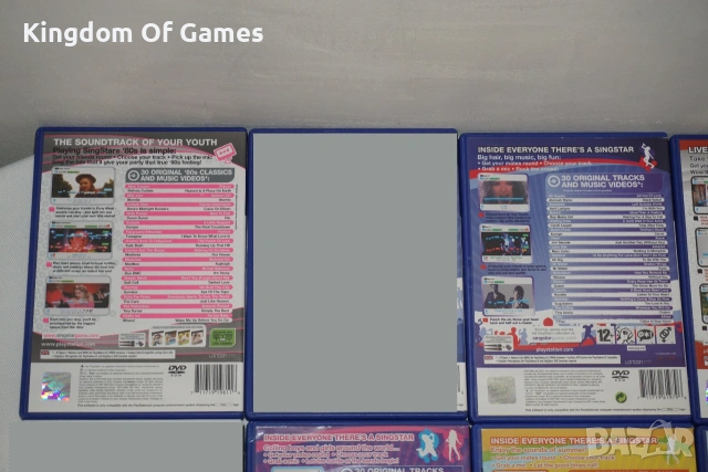Игри за PS2 SingStar: 80's/Rock Ballads/Rocks!/Boybands vs Girlbands/EyeToy 1 2 3/Pop Idol/Buzz, снимка 9 - Игри за PlayStation - 54078078