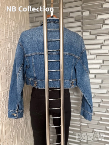 Bershka дамски къс топ дънково яке и клин Energetics DRYPLUS, снимка 10 - Корсети, бюстиета, топове - 43330413