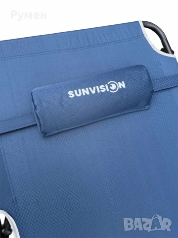 СГЪВАЕМО ПОХОДНО ЛЕГЛО ТИП ШЕЗЛОНГ SUNVISION SV-3998 налични 2 цвята, снимка 8 - Градински мебели, декорация  - 54189841