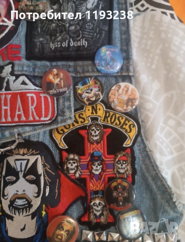 Battle Jacket(хеви метъл) елек, снимка 12 - Якета - 55015296