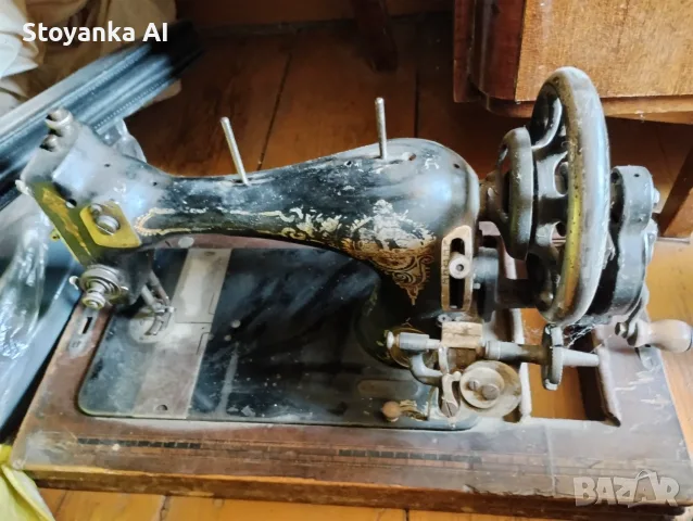 Стара шевна машина лично предаване , снимка 2 - Шевни машини - 55539432