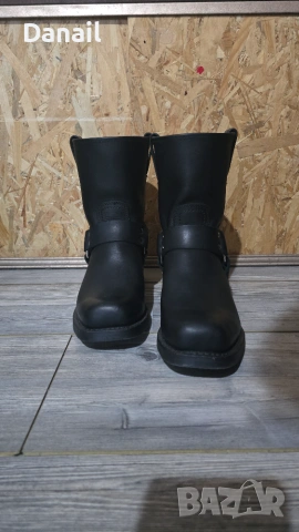 Frye harness 8r black men's US9 size , снимка 3 - Мъжки ботуши - 55004912