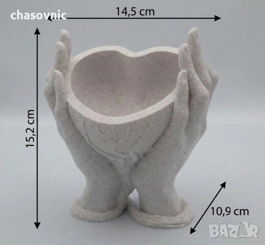Саксия в модерен дизайн нова декорация статуетка , снимка 3 - Декорация за дома - 54228425