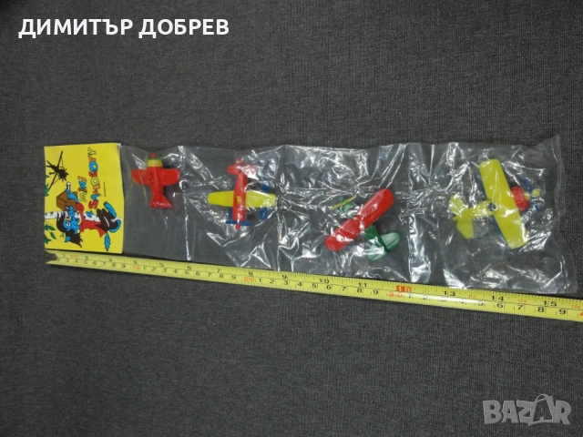 СТАРА РЕТРО СОЦ ИГРАЧКА САМОЛЕТИ MINI SAMOLOTY MADE IN POLAND, снимка 7 - Колекции - 54702305