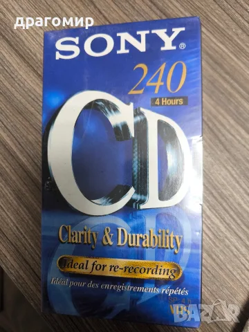 SONY 240 VHS видеокасети 