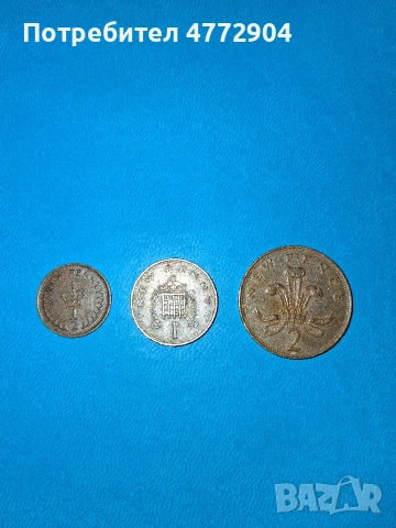 сет 1971 GB 1/2 New Penny/Half /,1 Penny,2 new Pence, снимка 2 - Нумизматика и бонистика - 55005307