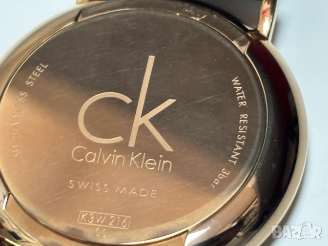 Оригинален! Швейцарски! Елегантен Мъжки Часовник Calvin Klein Surround K3W216, снимка 7 - Мъжки - 54700031