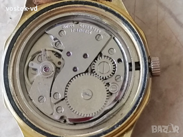 CORTEBERT 17 JEWELS - МЪЖКИ МЕХАНИЧЕН , снимка 7 - Антикварни и старинни предмети - 54421996