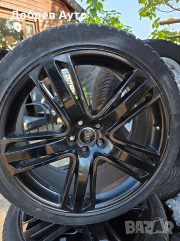 Лети джанти 21" с зимни гуми от Audi S8 D4 , снимка 2 - Гуми и джанти - 54867962