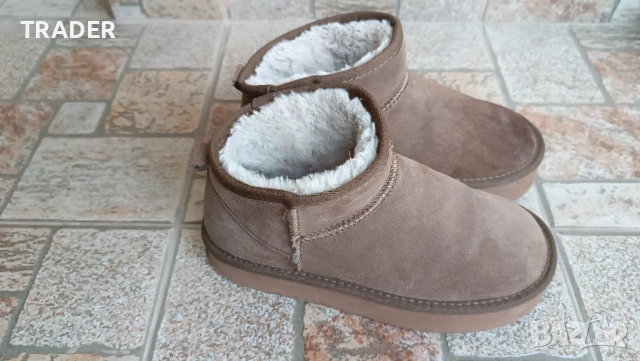 Дамски топли боти ботуши в стил UGG