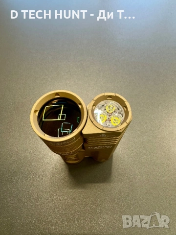 Мощен фенер Acebeam M1 Terminator | LEP + LED | Zoom | Далекобоен 1600м, снимка 6 - Къмпинг осветление - 54195075