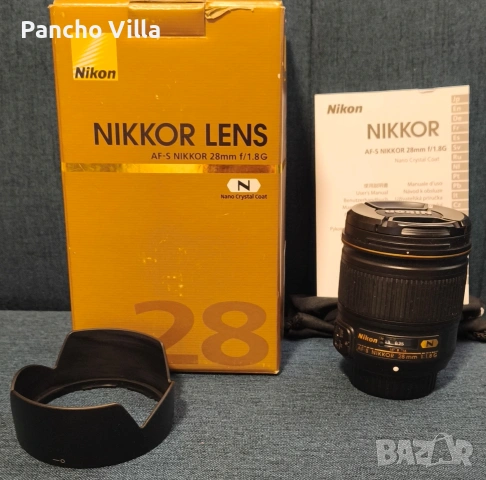 Nikkor AF-S 28/1,8G ED за Никон/Nikon F 