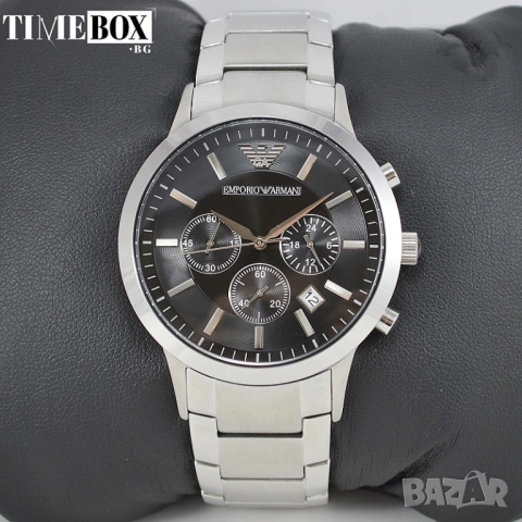 Emporio Armani AR2434 Renato Chronograph, снимка 6 - Мъжки - 47393459