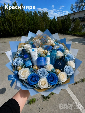 Букет с козметика, снимка 3 - Подаръци за жени - 54900131