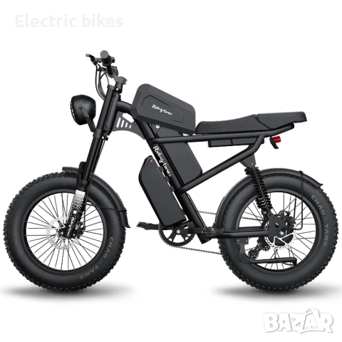 Електрически велосипед Z8 Pro 750W 31.2Ah Двойна Батерия 20” Full Suspension, снимка 7 - Велосипеди - 54700276
