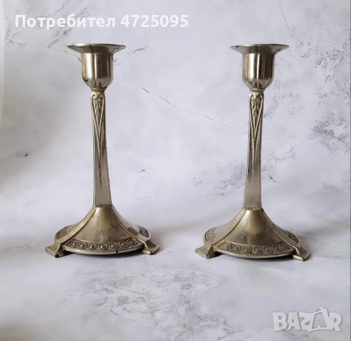 Винтидж свещници, снимка 2 - Други - 55062628
