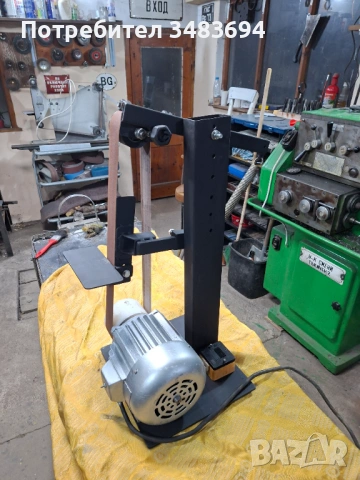 Лентов шлайф, гриндер, снимка 3 - Шлайфмашини - 54286142