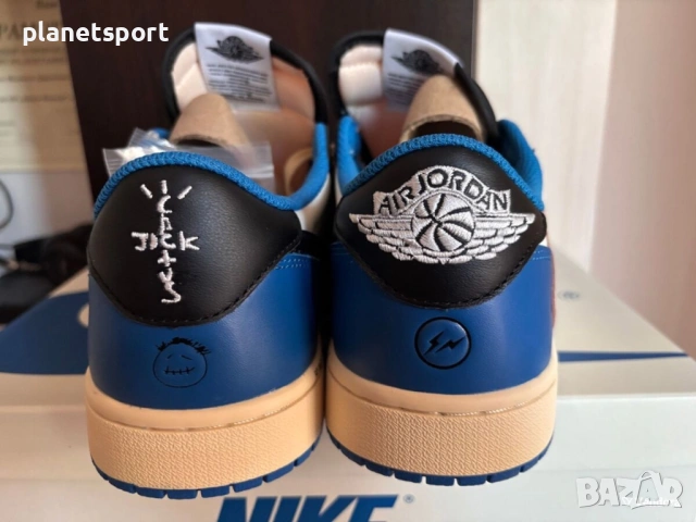 Air Jordan 1 Low Travis Scott Fragment , снимка 6 - Маратонки - 54697064