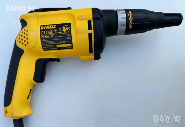 Dewalt DW274 - Винтоверт за гипскартон като нов!, снимка 2 - Винтоверти - 54437757