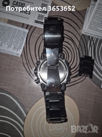 Чисто нов!!! Casio edifice ECB-40 часовник, снимка 3 - Мъжки - 54803477