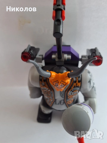 KILLOW LEGO NINJAGO Sons of GARMADON голяма фигура 100% complete, снимка 4 - Конструктори - 53971351