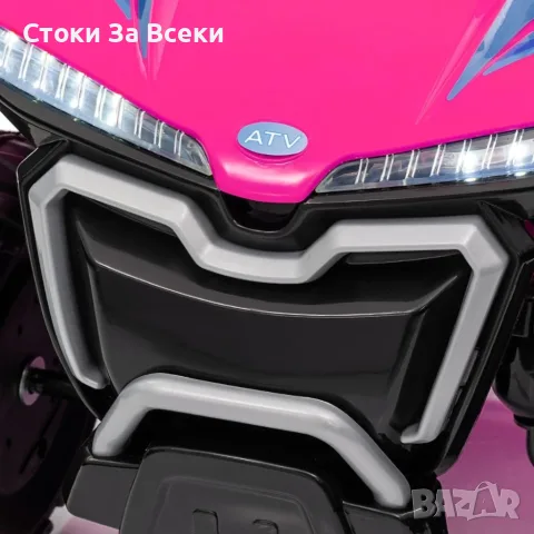 Детско акумулаторно ATV 6V 25W с LED светлини, снимка 13 - Коли, камиони, мотори, писти - 55676966