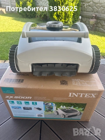 Безкабелен робот за басейн INTEX ZX500R, снимка 9 - Басейни и аксесоари - 54839928