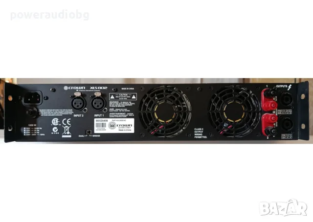 Висококачествен усилвател Crown XLS 802 - 1бр., снимка 5 - Ресийвъри, усилватели, смесителни пултове - 55382405