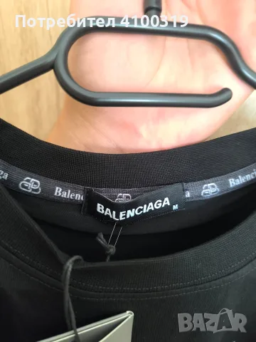 Чисто нова тениска Balenciaga , снимка 4 - Спортни дрехи, екипи - 55585979