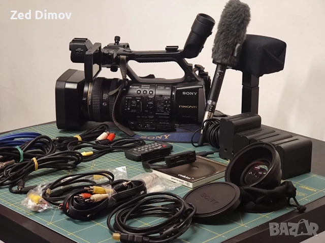 Видео камера Sony HXR-NX3 голям комплект., снимка 4 - Камери - 54979137
