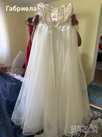 👰 Продавам булчински рокли – втора употреба, снимка 5 - Рокли - 55323872