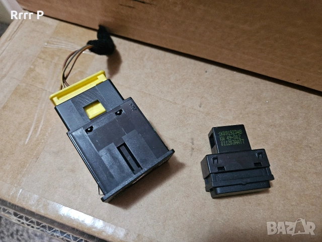 Копче + индикатор AIRBAG изключване за VW , снимка 3 - Части - 54430651