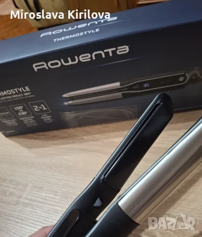 Преса Rowenta нова , снимка 4 - Преси за коса - 55695083