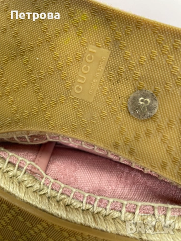 Мокасини Gucci 38 Оригинал, снимка 10 - Маратонки - 54713984