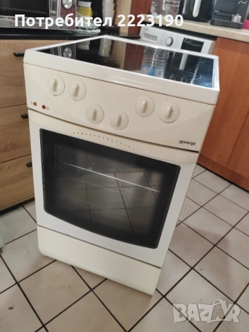 Готварска печка Gorenje (50 см) – Керамичен плот 