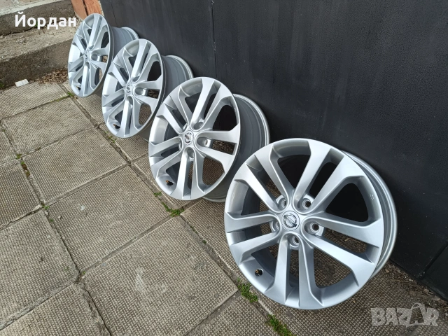 ОРИГИНАЛНИ джанти 17 ' цола 5x114,3 NISSAN JUKE / НИСАН ДЖУК ЕТ47 7J 66,1, снимка 6 - Гуми и джанти - 55102762