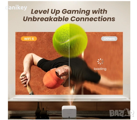 Чисто нов Проектор Yaber L2s – JBL Звук, WiFi 6 | Топ за Световното и Кино вечери на двора и морето!, снимка 5 - Плейъри, домашно кино, прожектори - 54840619