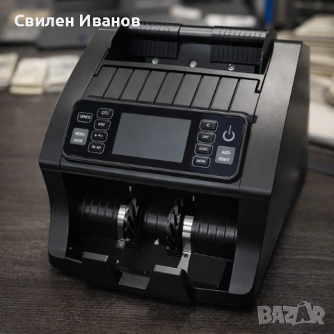 Машина за броене на пари с детекция за фалшиви банкноти STS AL-N66, снимка 2 - Друго търговско оборудване - 54462369