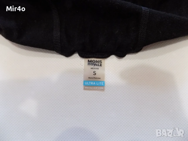горнище mons royale merino wool худи суичър блуза фанела екип яке планина туризъм дамско оригинал S, снимка 6 - Спортни екипи - 46010828
