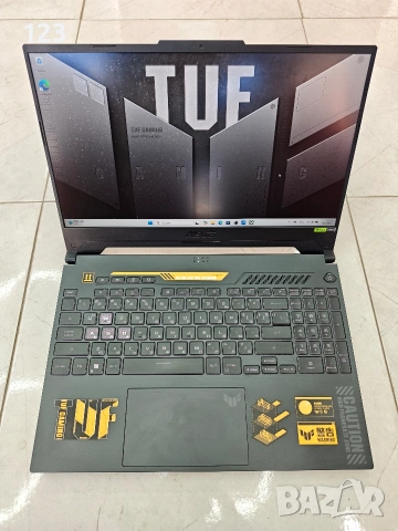 Като нов Gaming Laptop Asus TUF Ryzen 7735HS RTX4050 6GB 16RAM 512SSD 144Hz