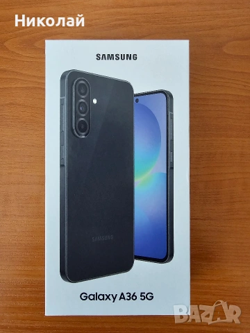 Samsung Galaxy A36 Black ЧИСТО НОВ