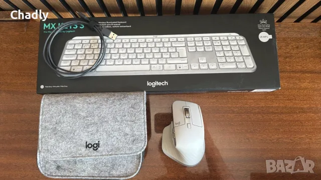 Logitech MX Master 3S + MX Keys S (US International)